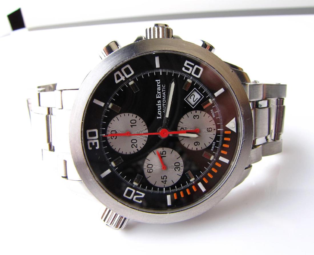 Louis Erard Gentleman's Stainless Sport Watch (1 of 2)
