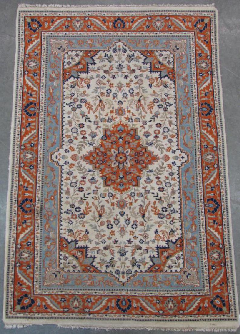 Handmade Indo-Tabriz Area Rug (1 of 3)