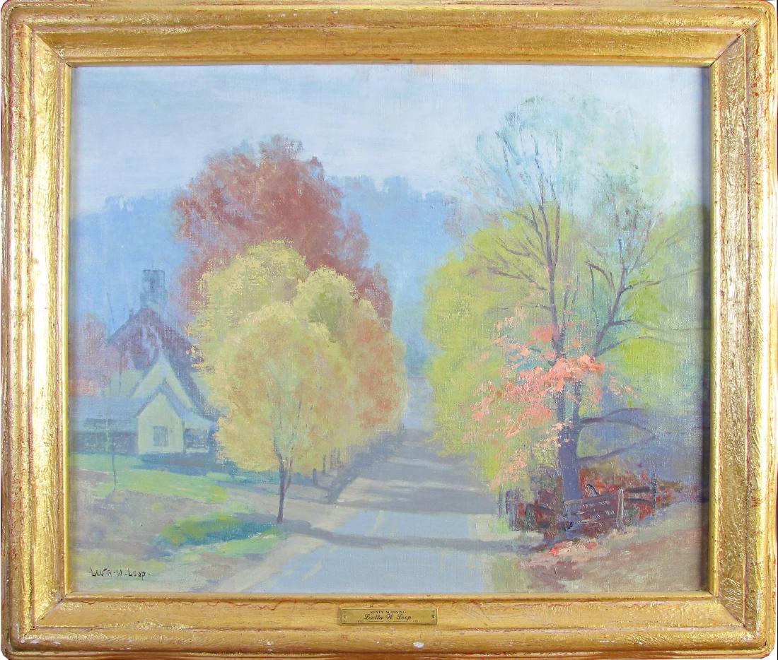 Leota W Loop 20x24 O/C #56 "Misty Morning" (1 of 4)