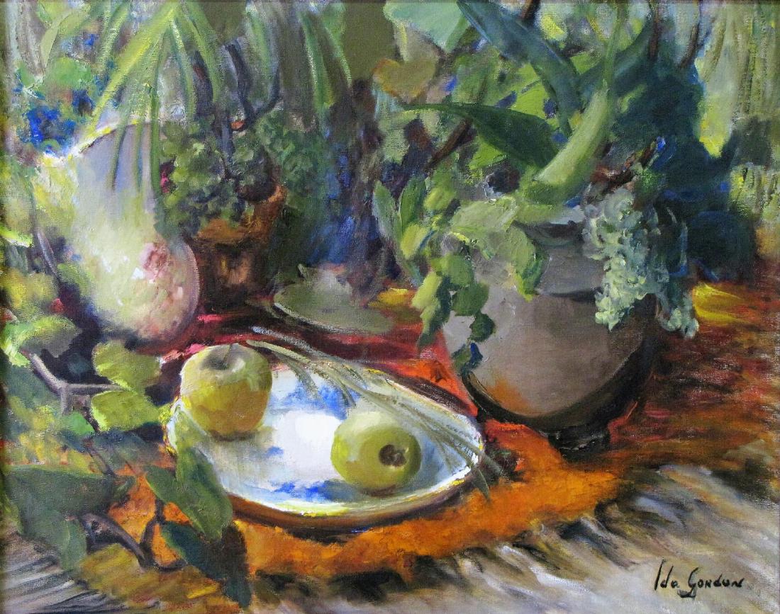 Ida Nash Gordon 24x30 O/C Still life (1 of 2)