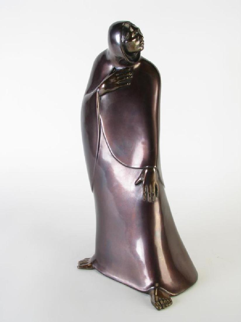 Jean Juhlin Native American Bronze Sculpture (1 of 5)