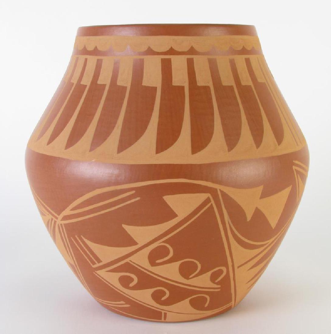 Carmelita Dunlap San Ildefonso Pottery Jar (1 of 5)