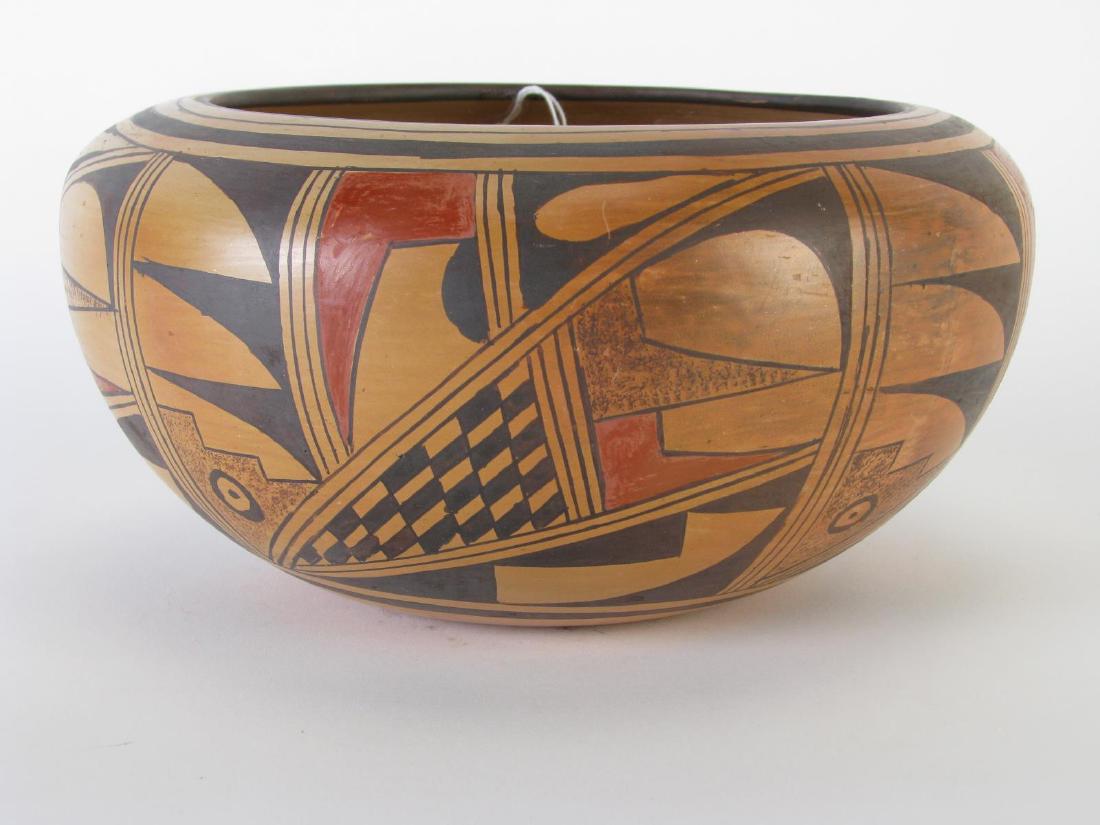 Signed Hopi Pueblo Pottery Jar (1 of 4)