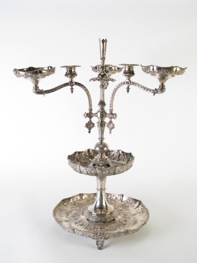 Fenton Brothers 19th Cent English Sterling Epergne (1 of 11)