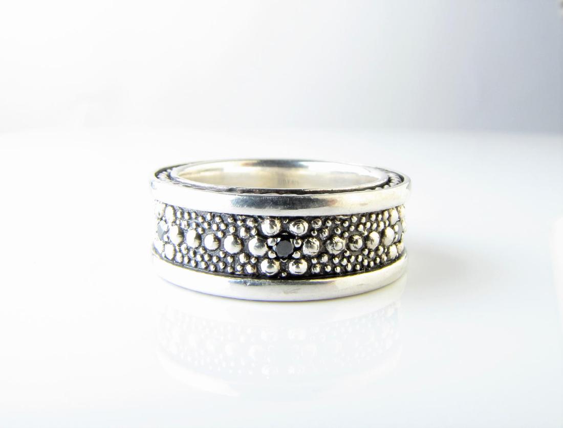 David Yurman Gentleman's Band Ring, Sterling (1 of 2)