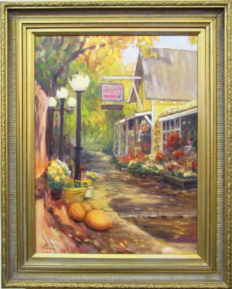 Pat Foley Siddiq 24x18 O/C "Michael's Flowers" (1 of 6)