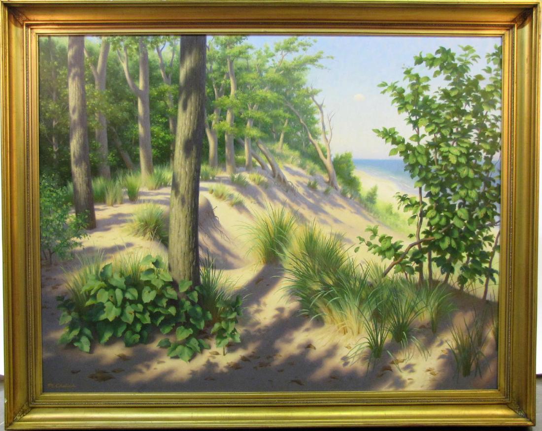 Michael Chelic 41x53 O/C Indiana Dunes (1 of 3)