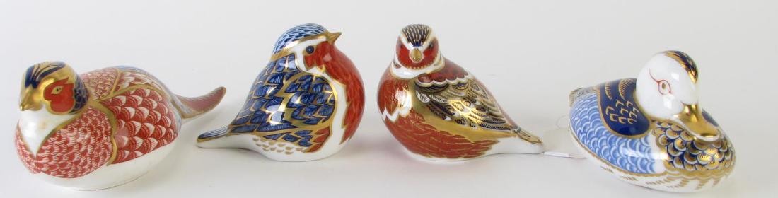 Four Royal Crown Derby Bird and Duck Figures (1 of 5)