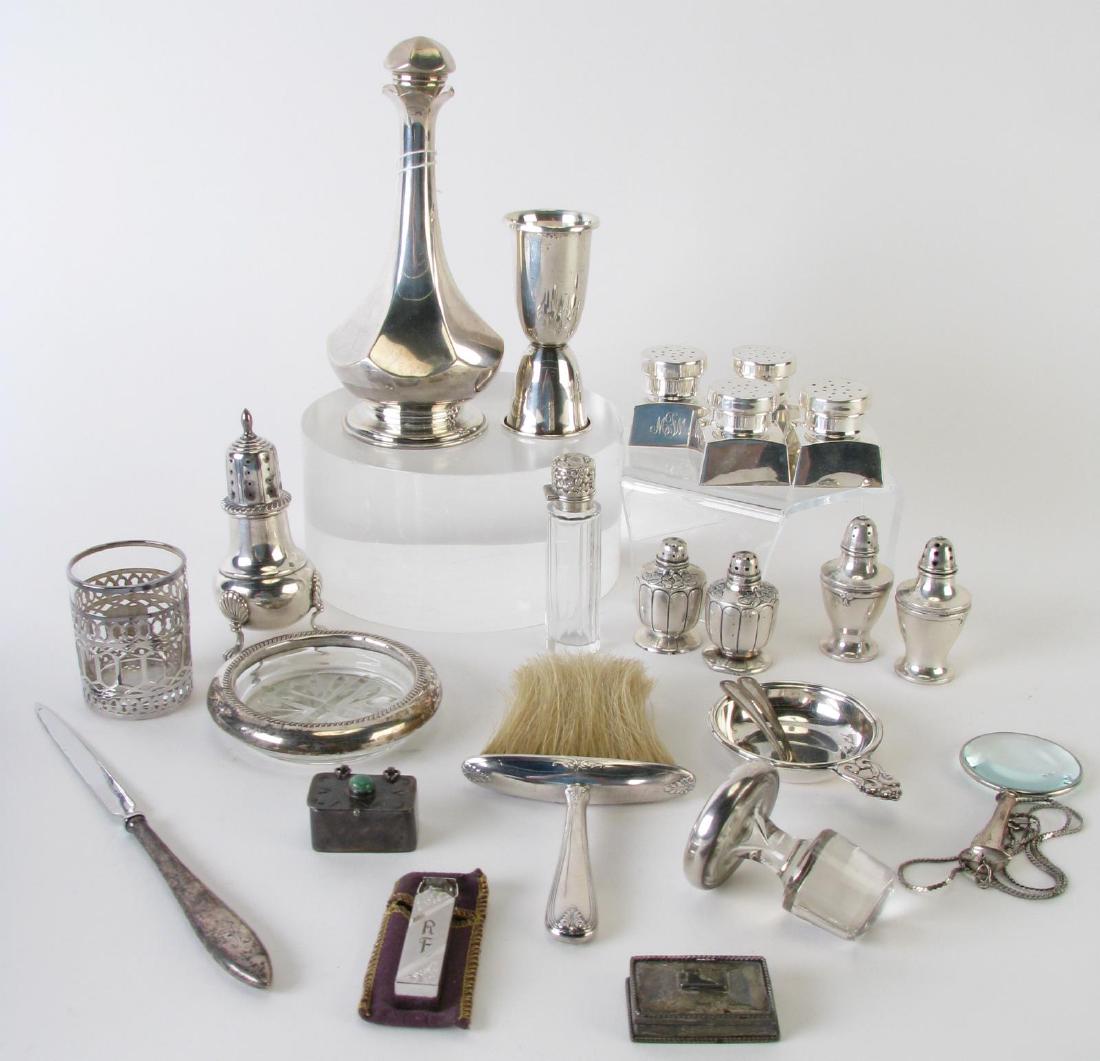 Group of Sterling Tableware and Dresser Items (1 of 5)