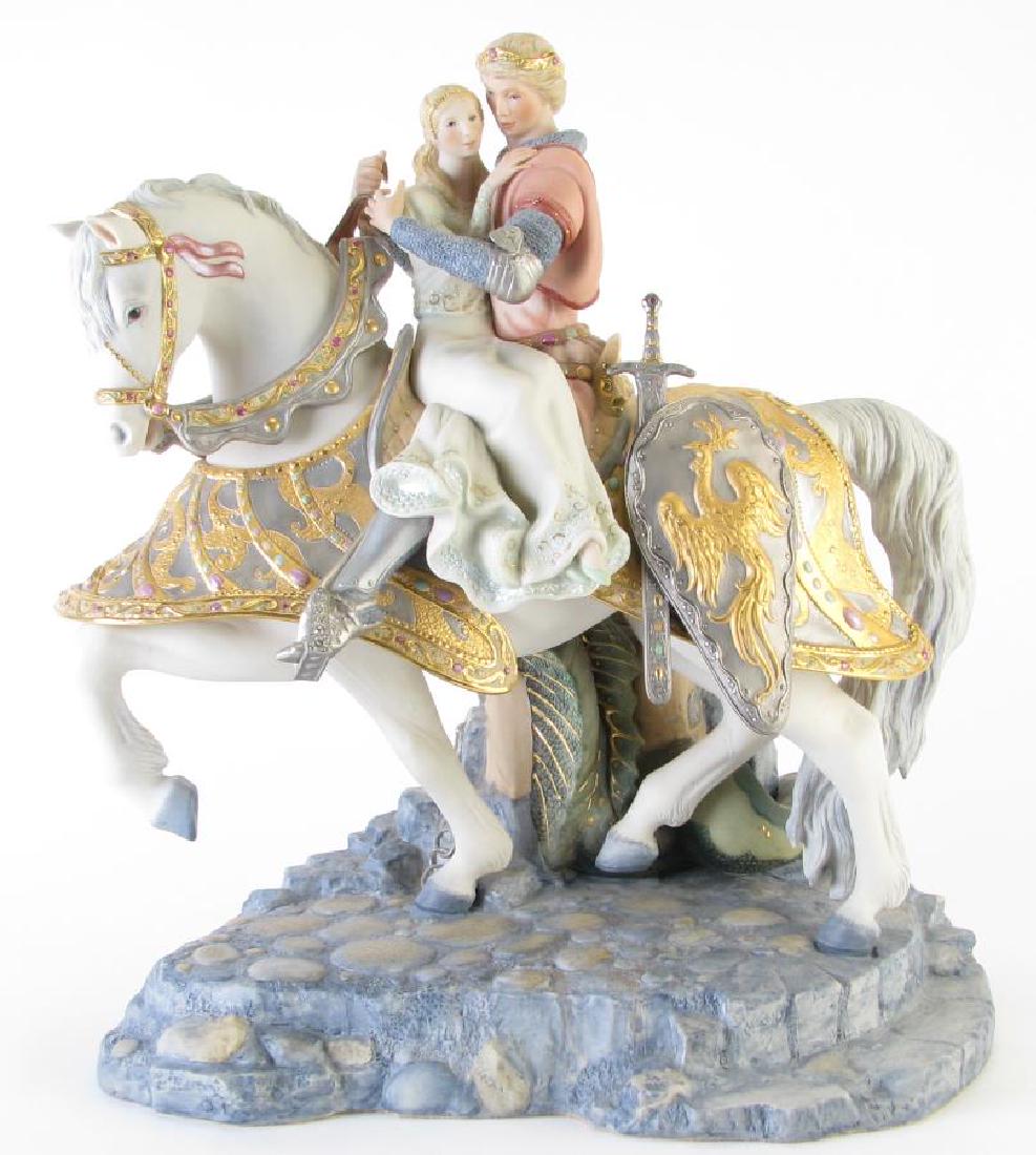 Cybis "Knight In Shining Armor" Porcelain Grouping (1 of 9)