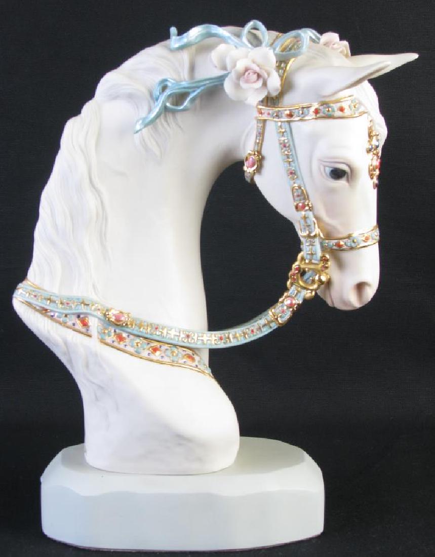 Cybis Porcelain Horse Head Bust (1 of 5)