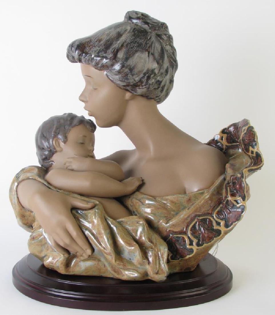 Lladro Gres Porcelain "Cherish" Figural Grouping (1 of 8)
