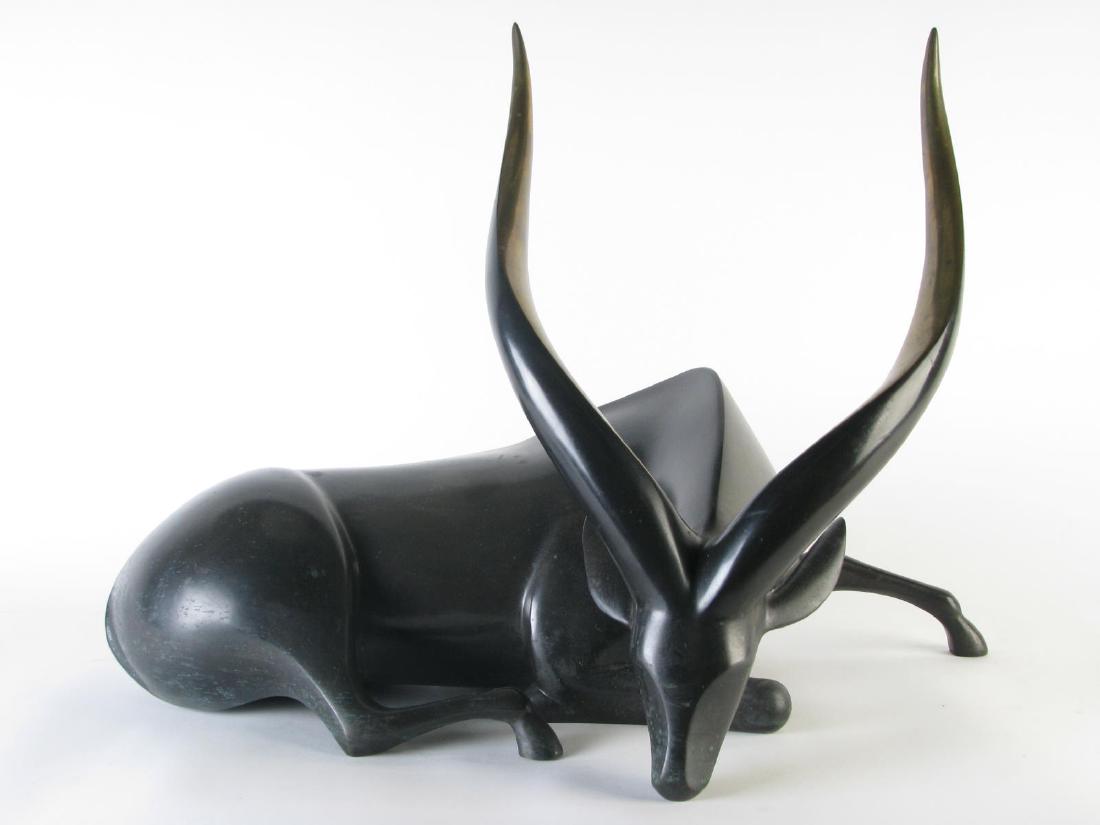 Loet Vanderveen Bronze Bongo Sculpture (1 of 7)
