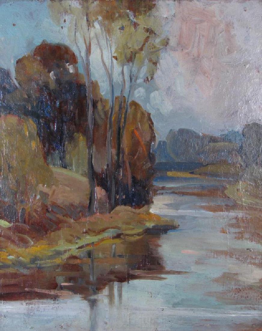 Charles Surrendorf 16x13 O/B Autumn Landscape (1 of 4)