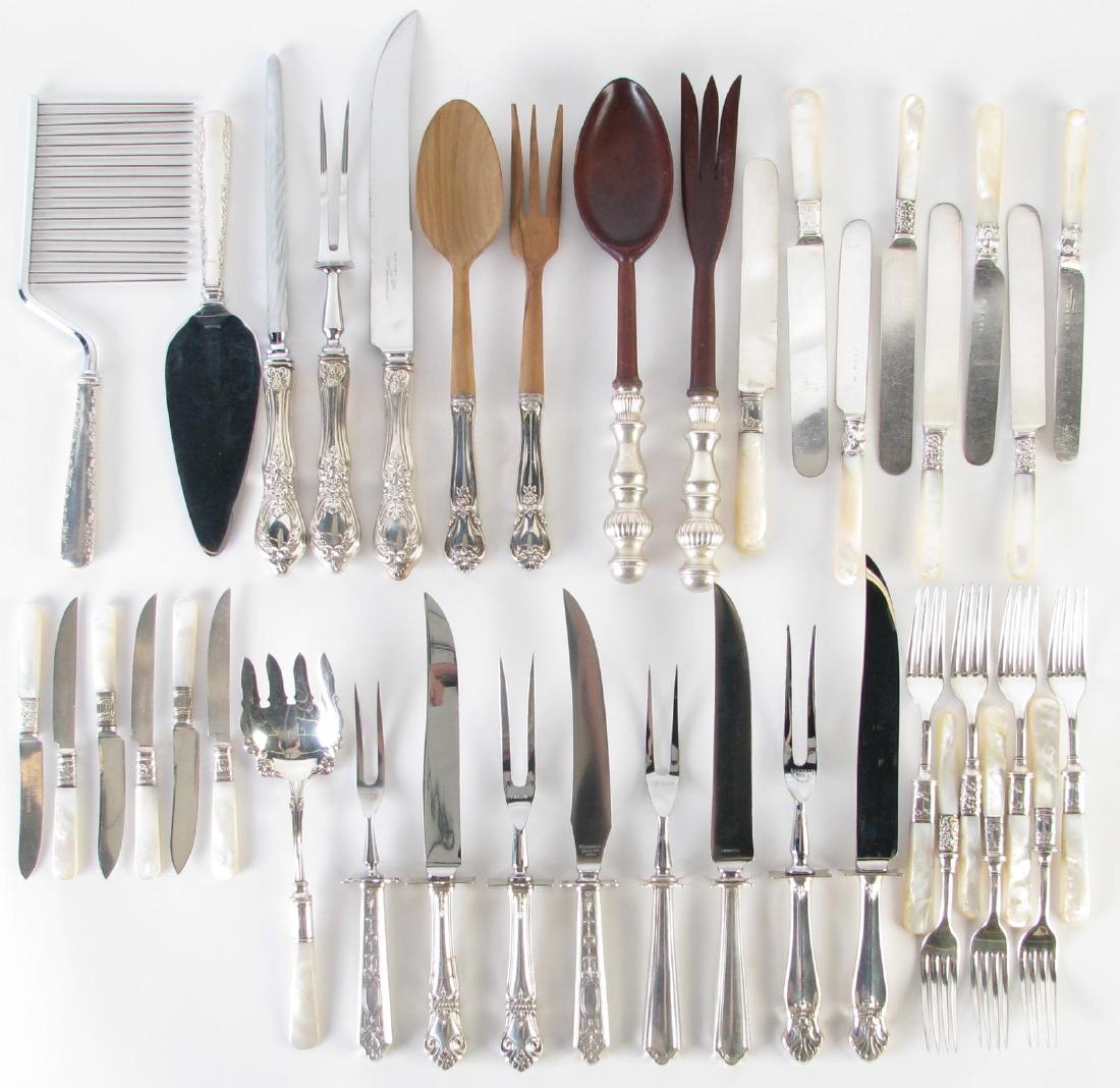 Collection of Sterling Handled Flatware (1 of 13)