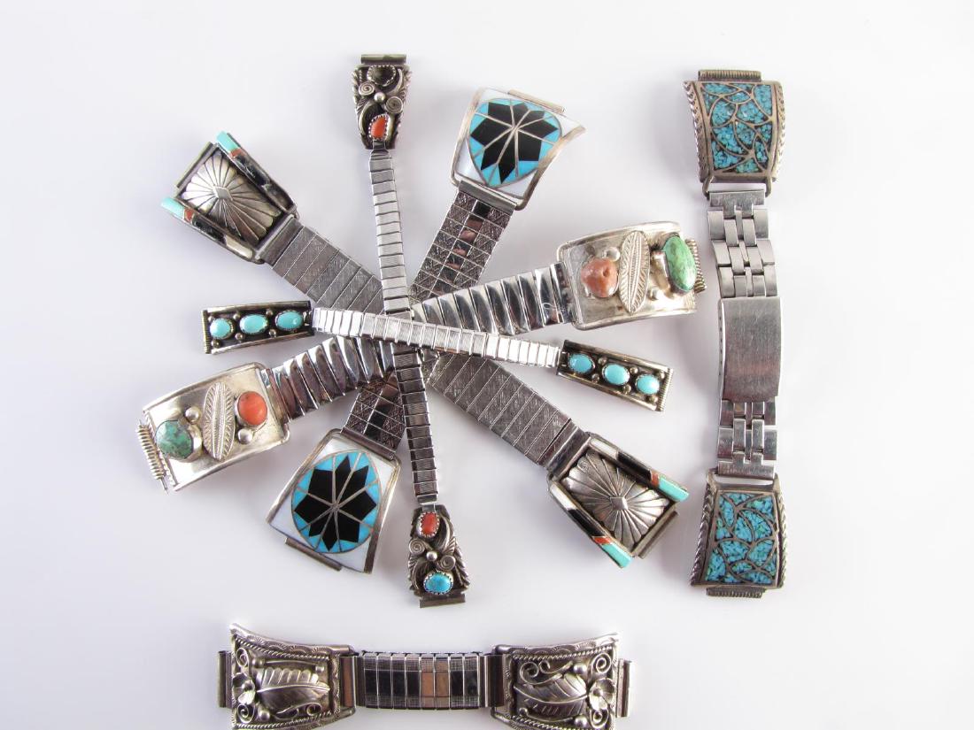 Seven Silver Southwest Watch Bands (1 of 1)