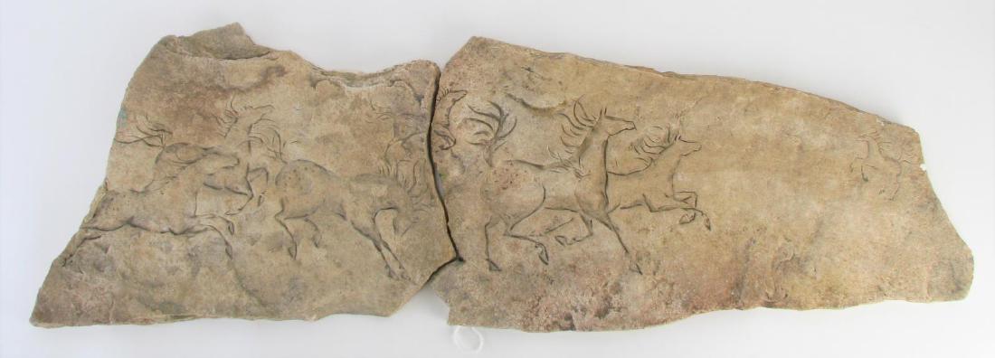 John Running "Mustang Run" Cast Petroglyphs (1 of 6)