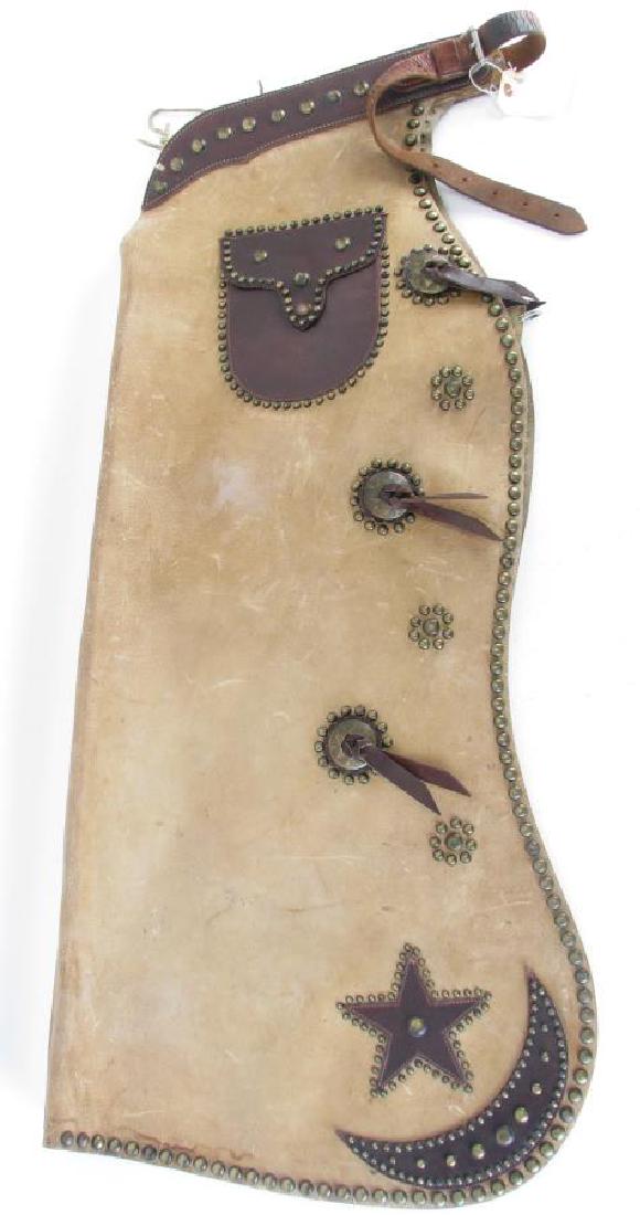 Heisser Leather Batwing Chaps (1 of 5)