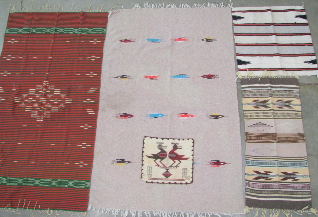 Group of Handmade Area Rugs and Mat (1 of 1)