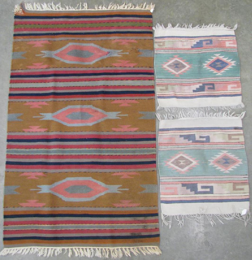 Handmade Native American Area Rug and Mats (1 of 1)