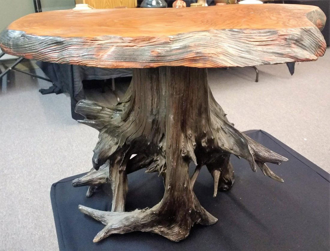 Cypress Wood Table (1 of 4)