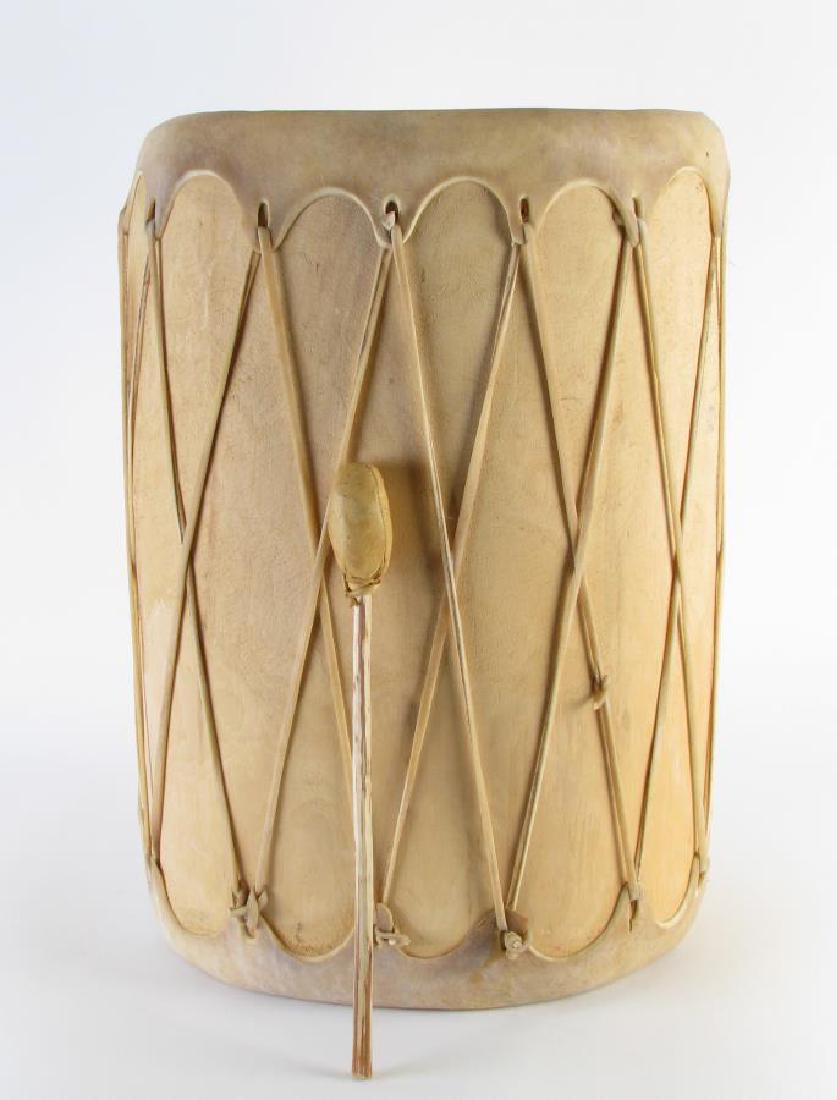 Handmade Native American Rawhide Drum (1 of 5)