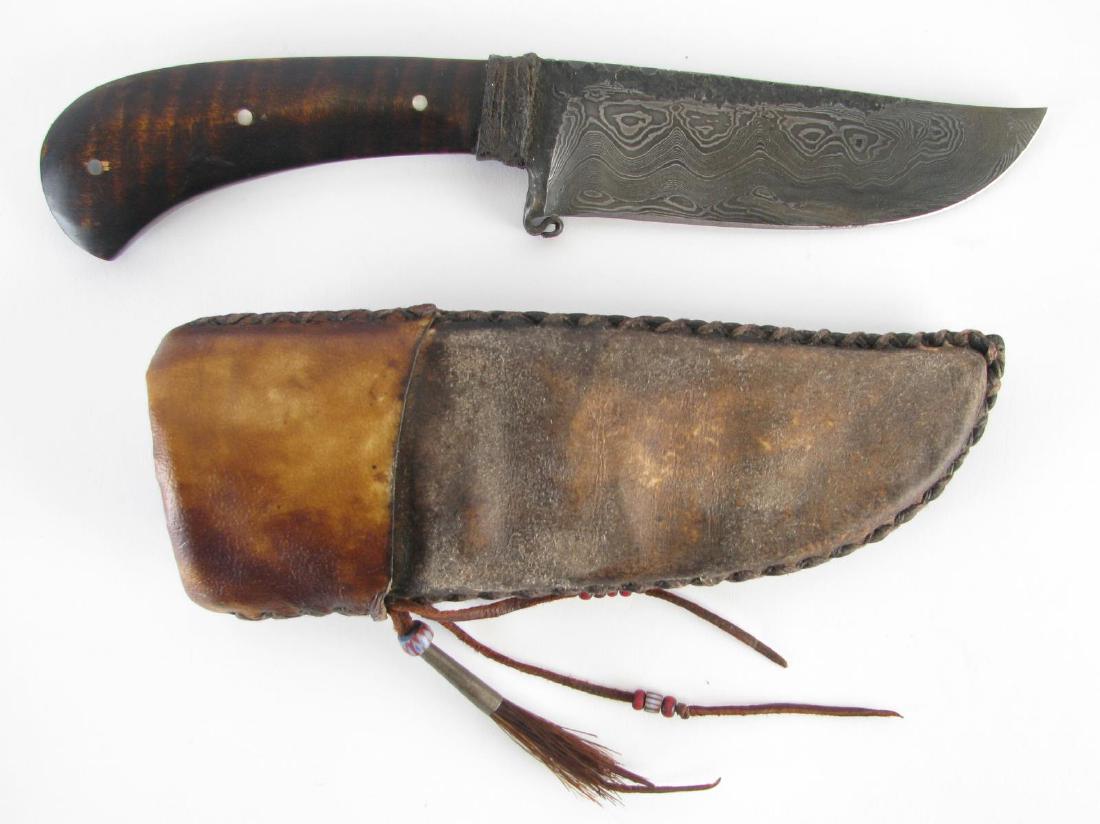 Hunting Knife with Hide Sheath (1 of 7)