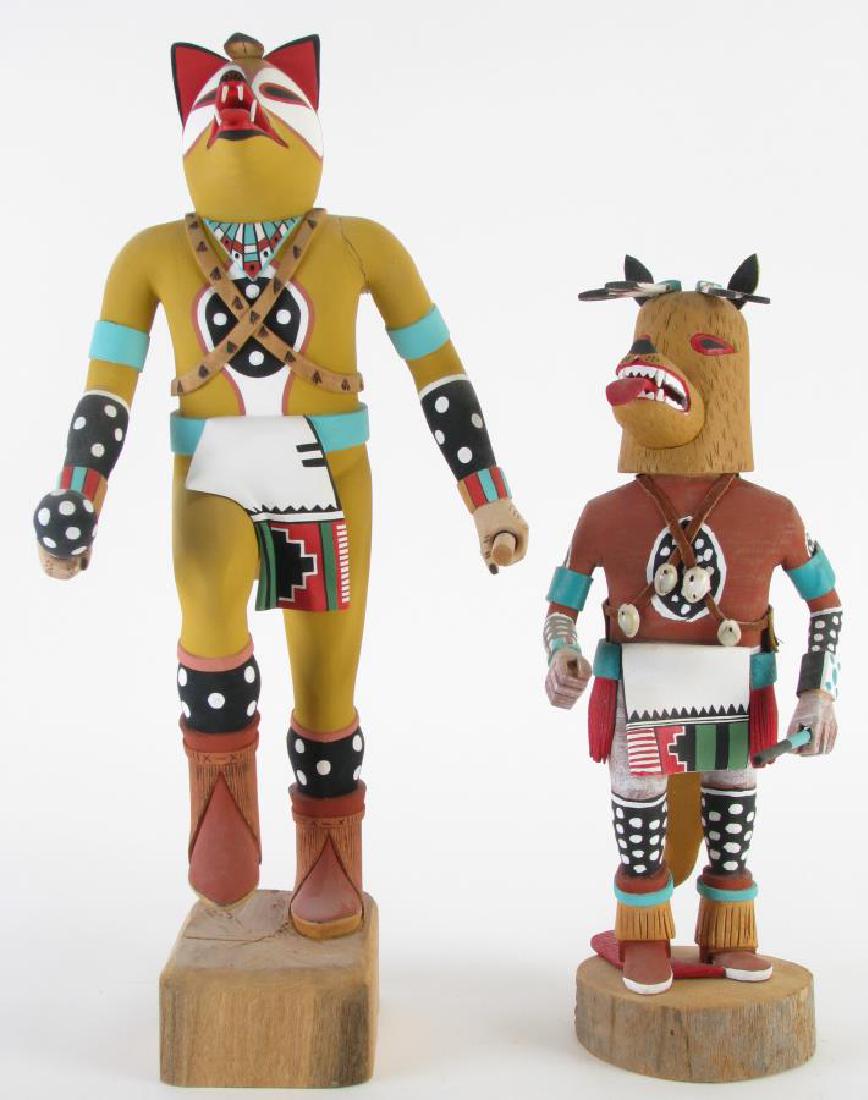 Two Hopi Indian Wolf Kachina (1 of 6)
