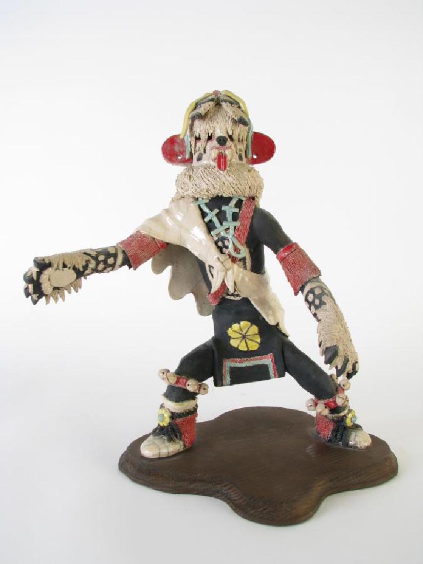 John Booth Hopi Clay "Bear Kachina" (1 of 9)