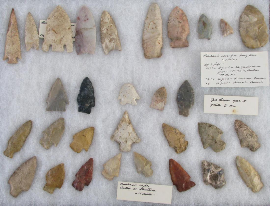 Collection of Cased Arrowheads (1 of 6)
