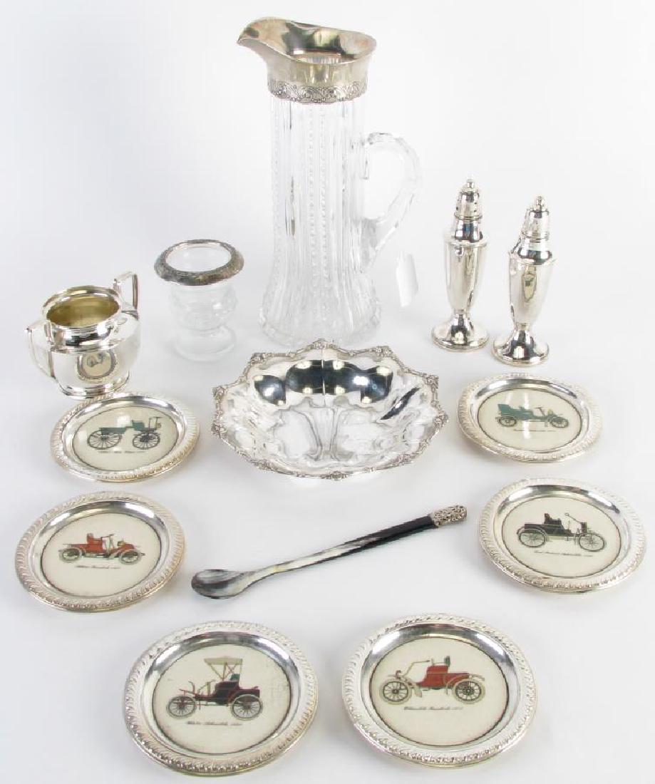 Group of Sterling and Weighted Sterling Tableware (1 of 5)