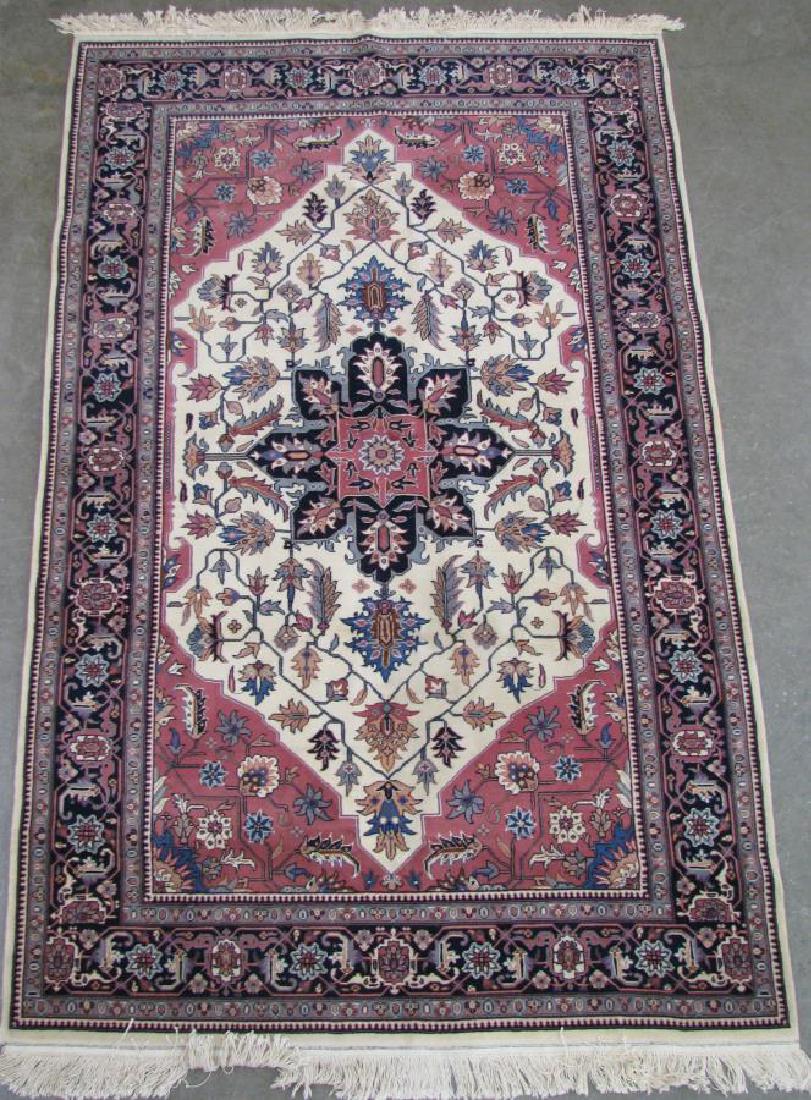 Handmade Kashan Area Rug