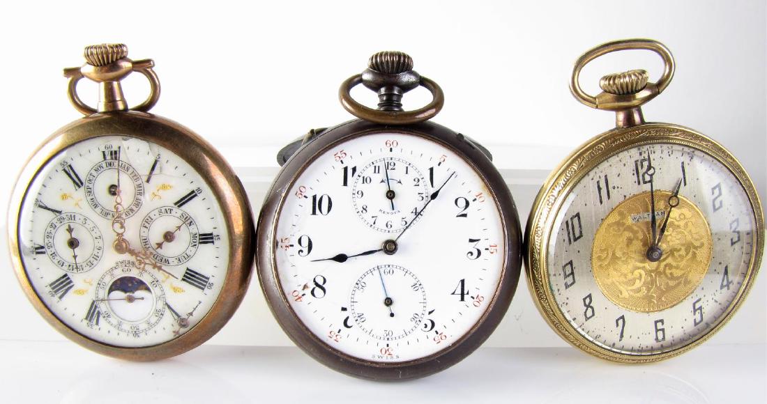 Waltham 1908, J.H. Hasler, Brevet Pocket Watches (1 of 13)