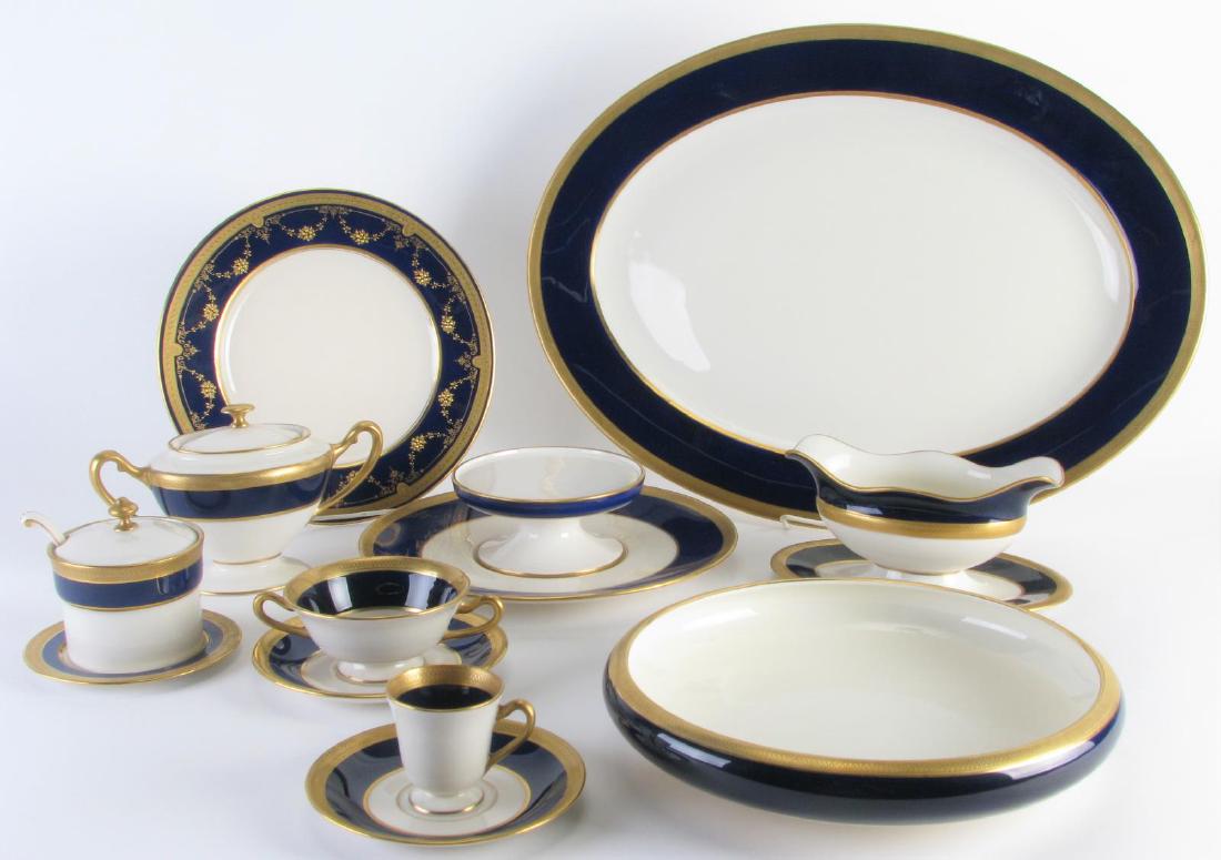 Set of Lenox Cobalt 'Lowell' China, 146 Pieces (1 of 5)