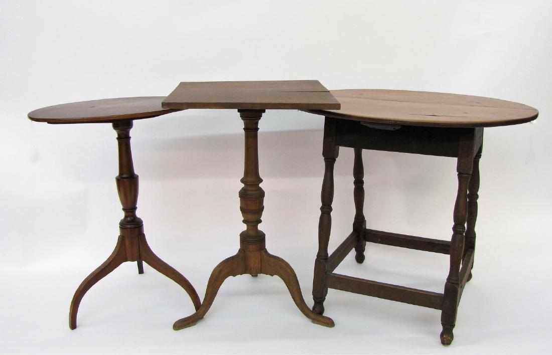 Three Antique Occasional Tables (1 of 7)