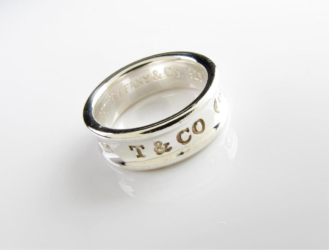 Tiffany & Co. 1837 Sterling Silver Ring: A Tiffany & Co. 1837 Sterling Silver Ring