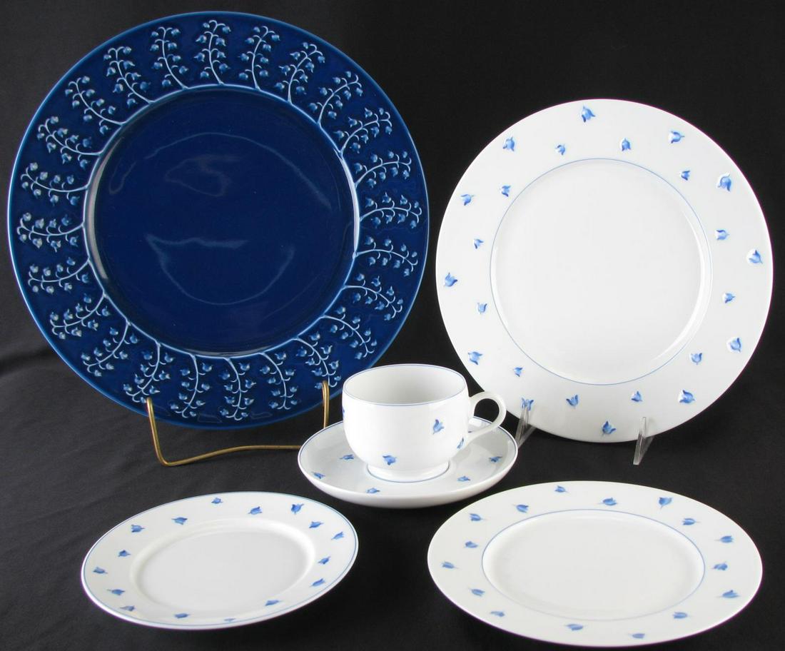 Lalique 'Muget' Six Piece Dinner Setting (1 of 8)