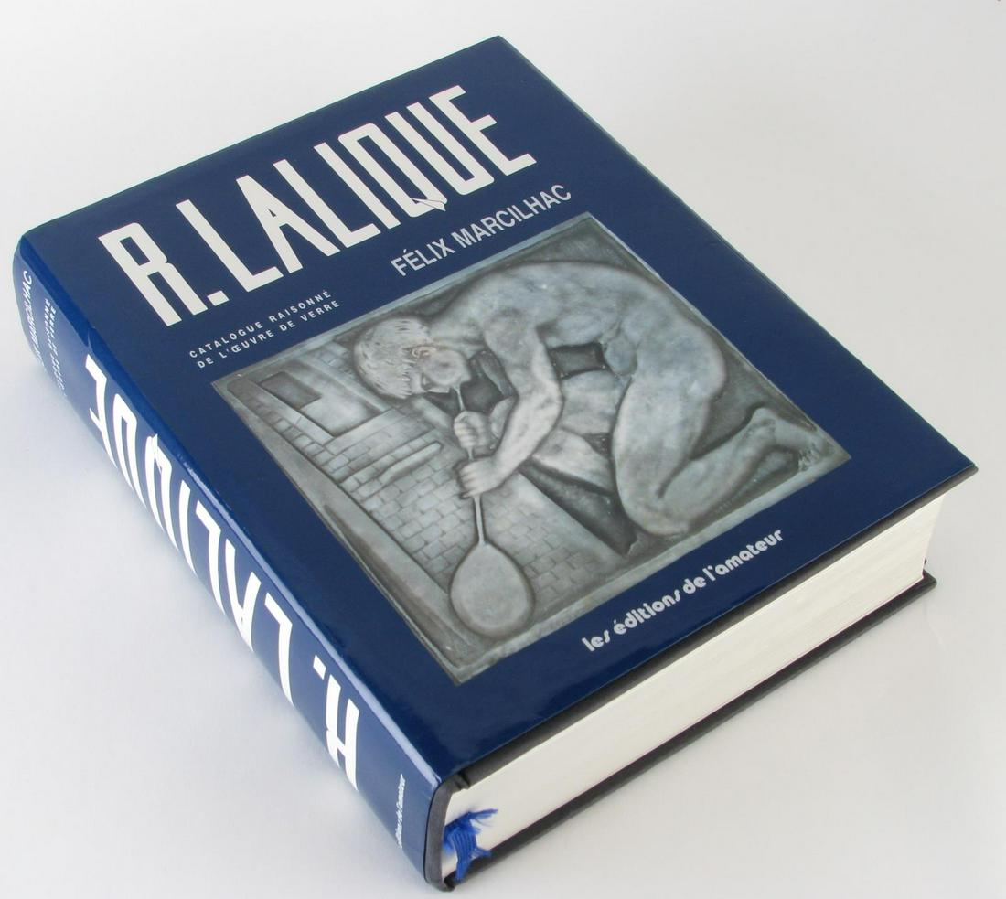 "R. Lalique" Catalogue Raisonne: R. Lalique" Catalogue Raisonne by Felix Marcilhac, copyright 1994, hardcover, 1063 pages, with dust cover, 12.5" x 10" x 3