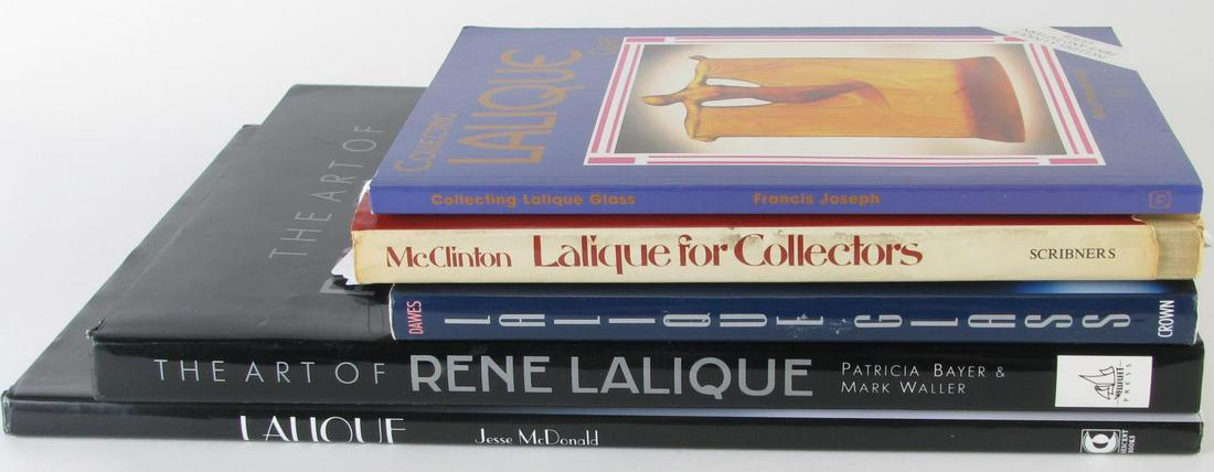 Five Lalique Books (1 of 2)