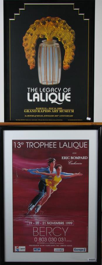 Two Framed Lalique Posters (1 of 3)