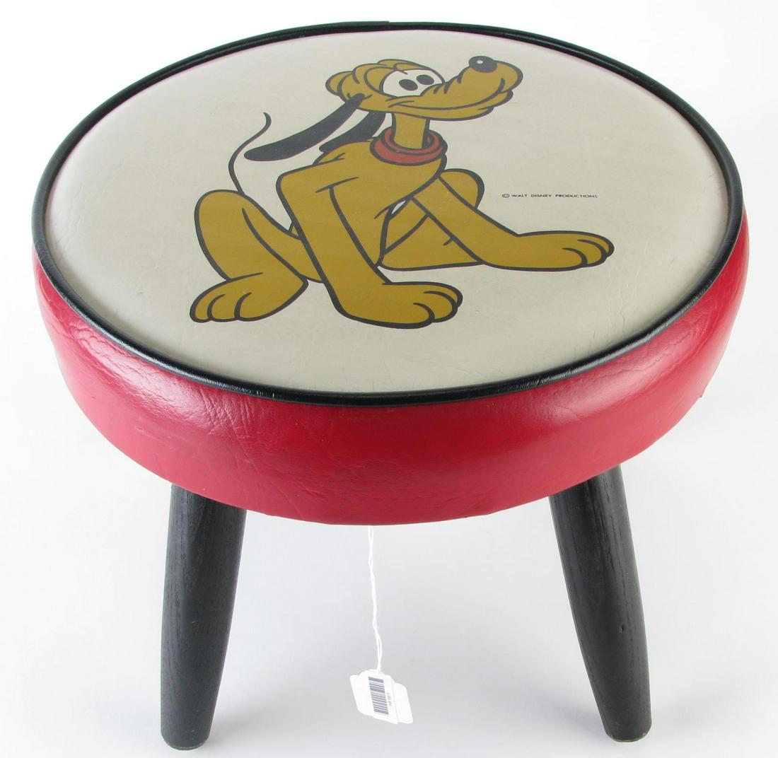 Vintage Walt Disney Pluto Stool (1 of 3)