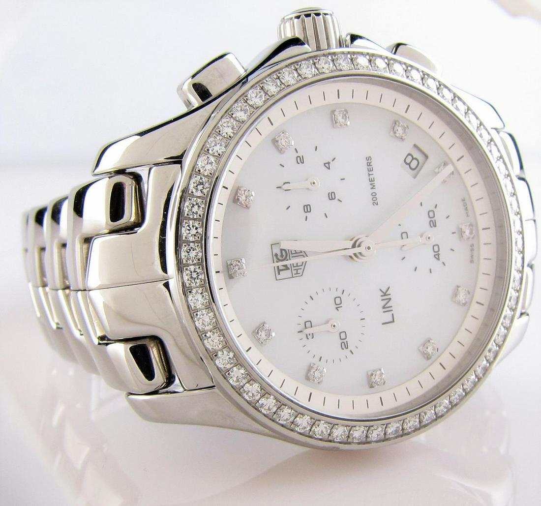 Tag Heuer Link Diamond Watch (1 of 2)