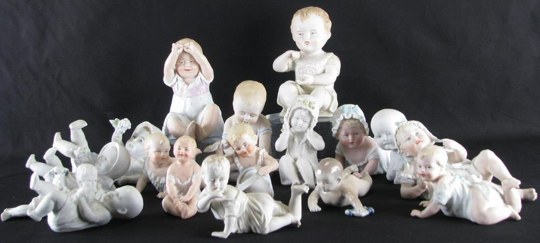 Collection of Porcelain Piano Babies and Figures (1 of 16)