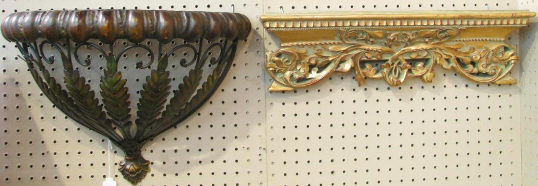 Two Decorative Wall Shelves (1 of 3)