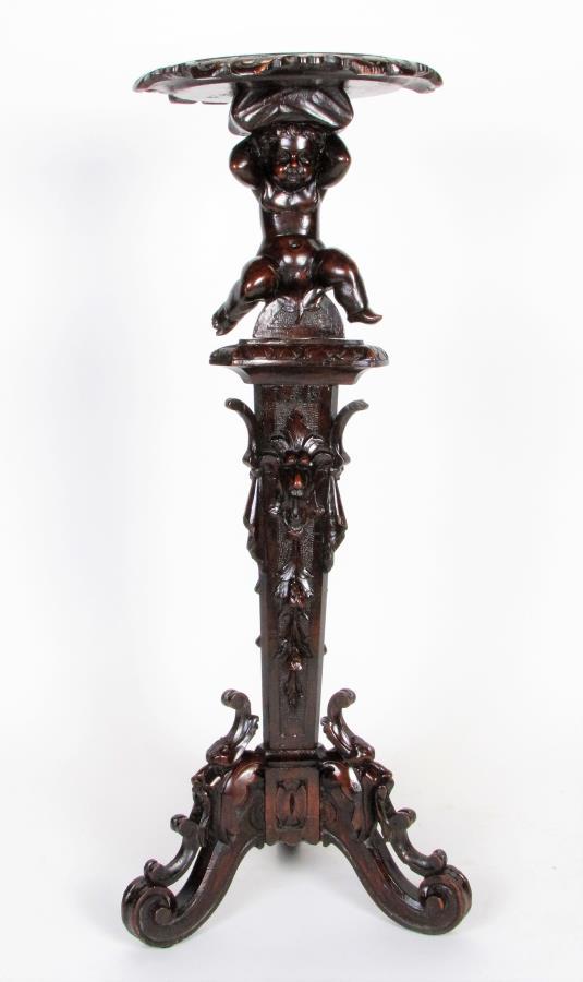 19th C Italian Figural Pedestal (1 of 7)