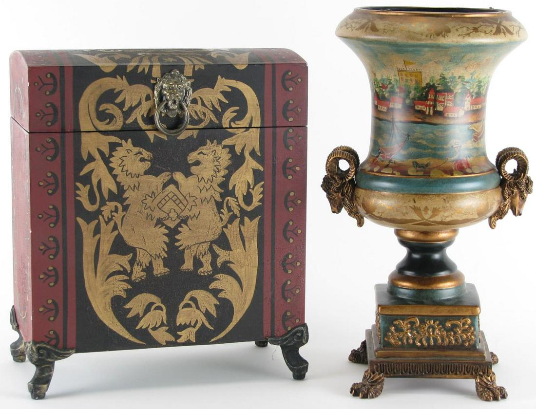 Decorative Box and Urn (1 of 6)