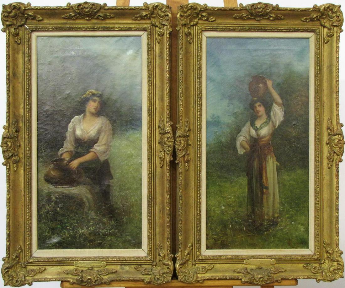 James Andrew McColvin 24x12 O/C (2) Female Portrait (1 of 7)