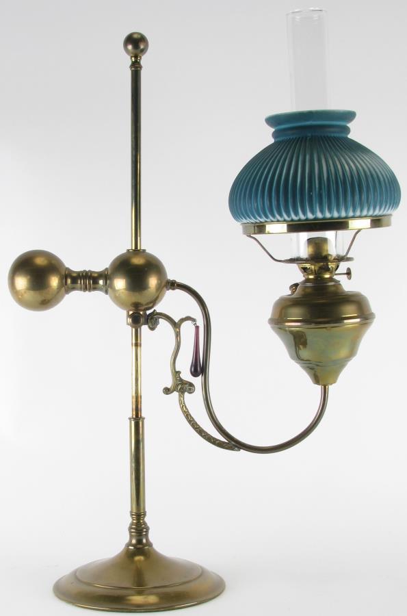 Plume and Atwood Brass Harvard Lamp (1 of 9)
