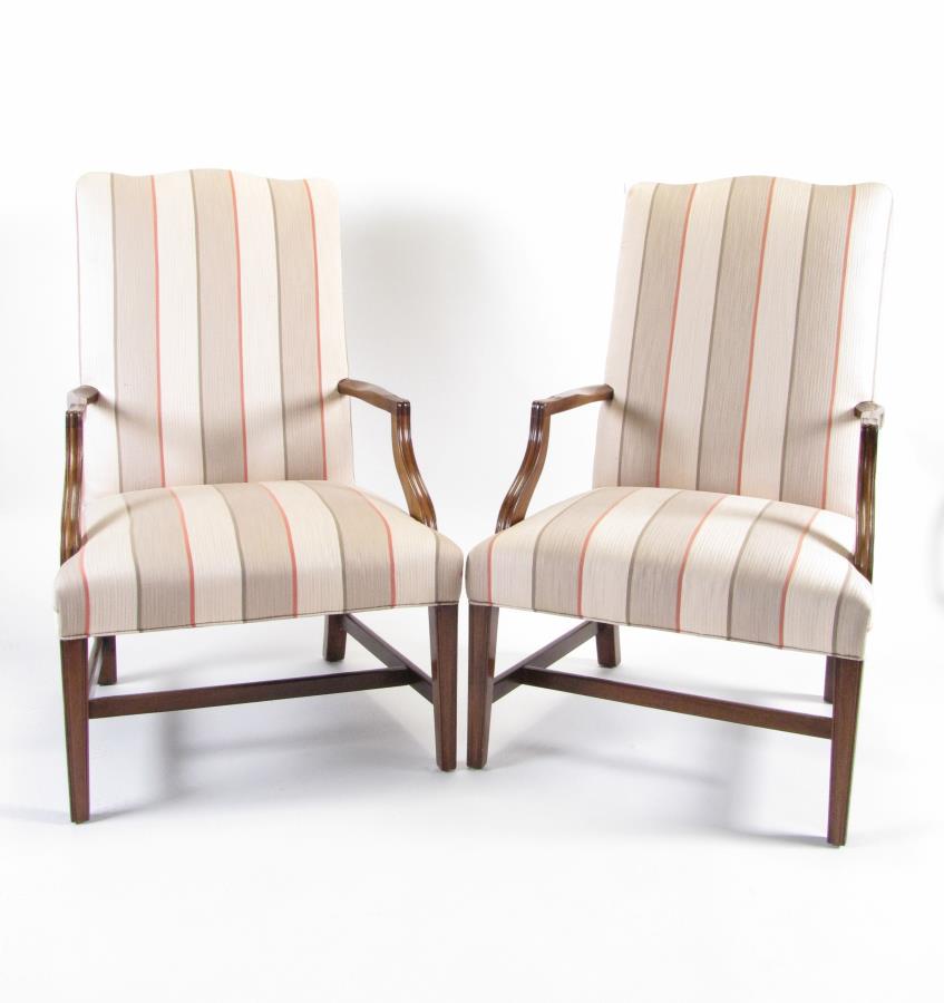 Pair of Period-Style Armchairs, Southwood (1 of 4)