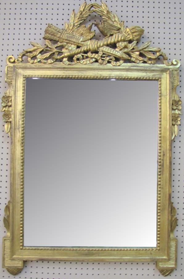 Carved Federal Style Wall Mirror (1 of 3)
